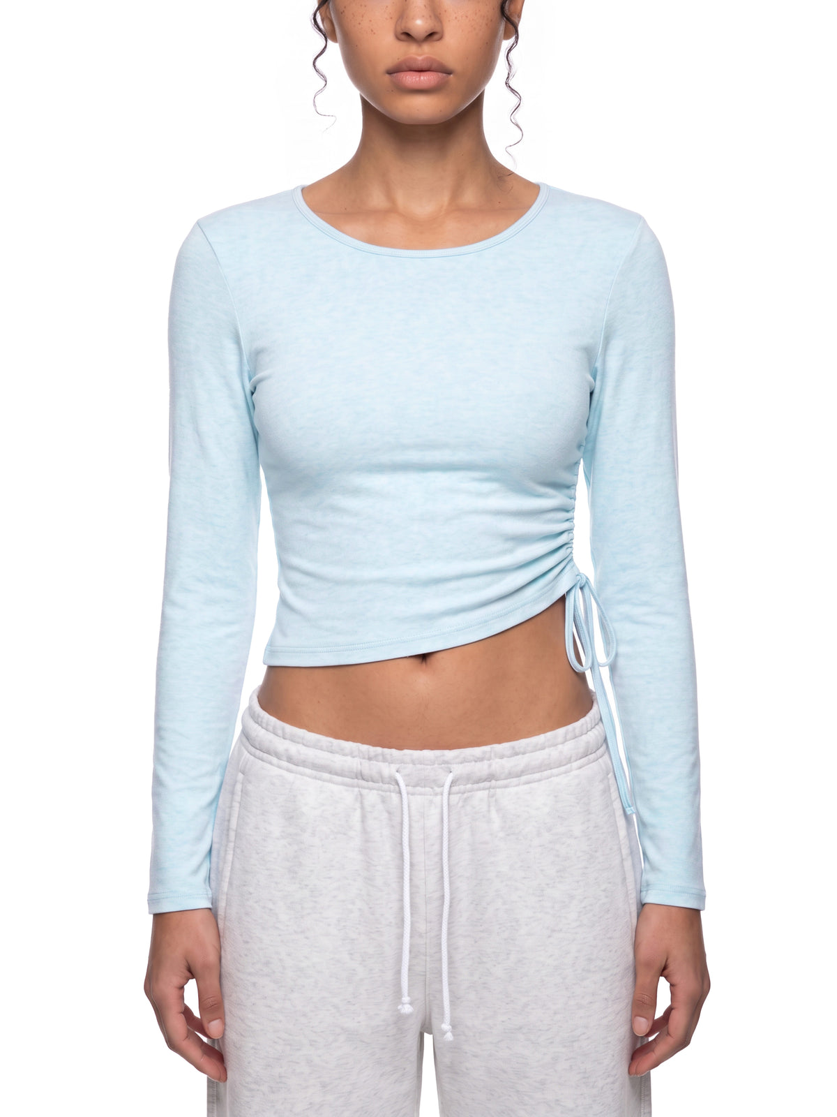 Light Blue model women
