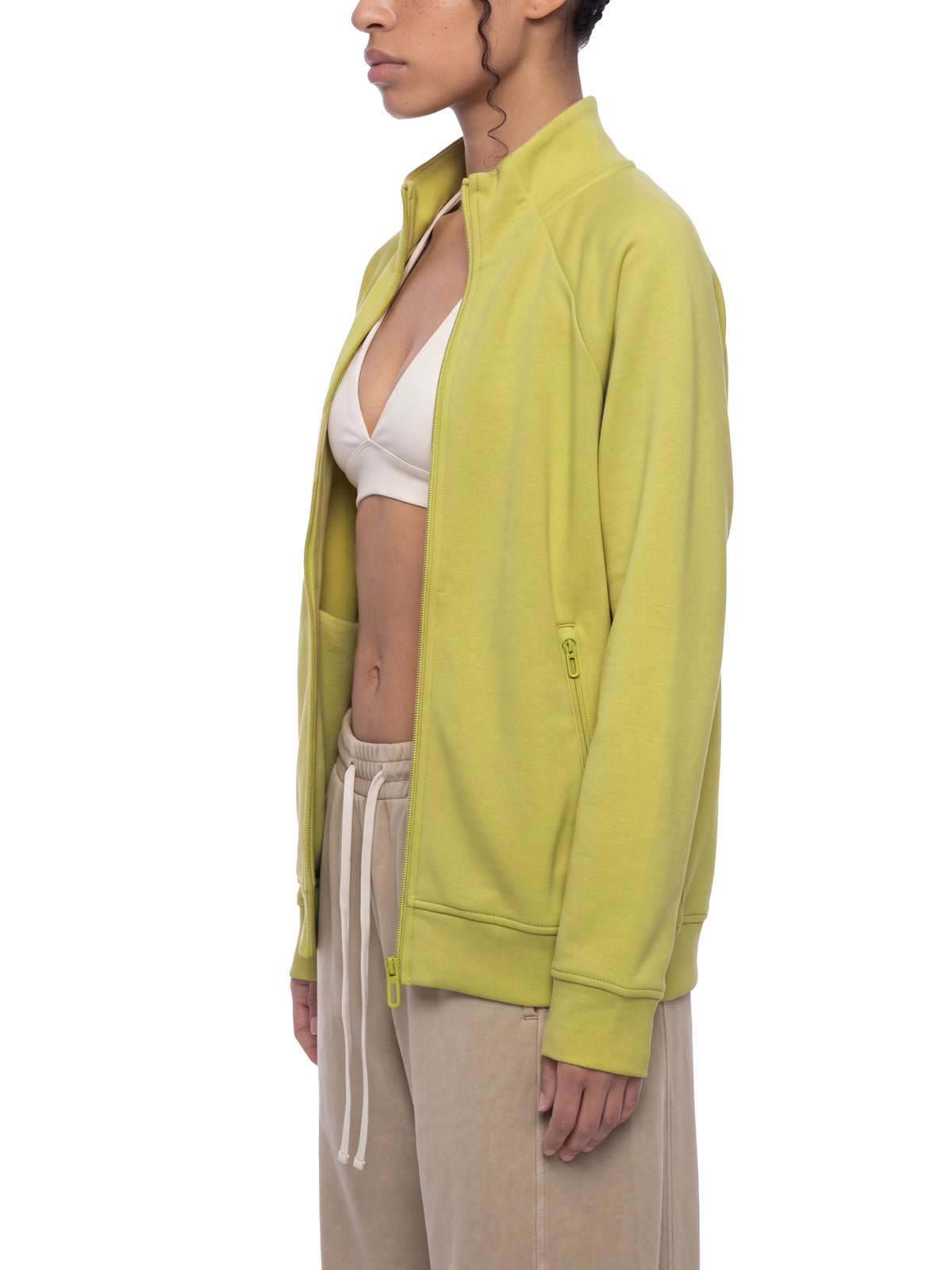 Lime Yellow model women