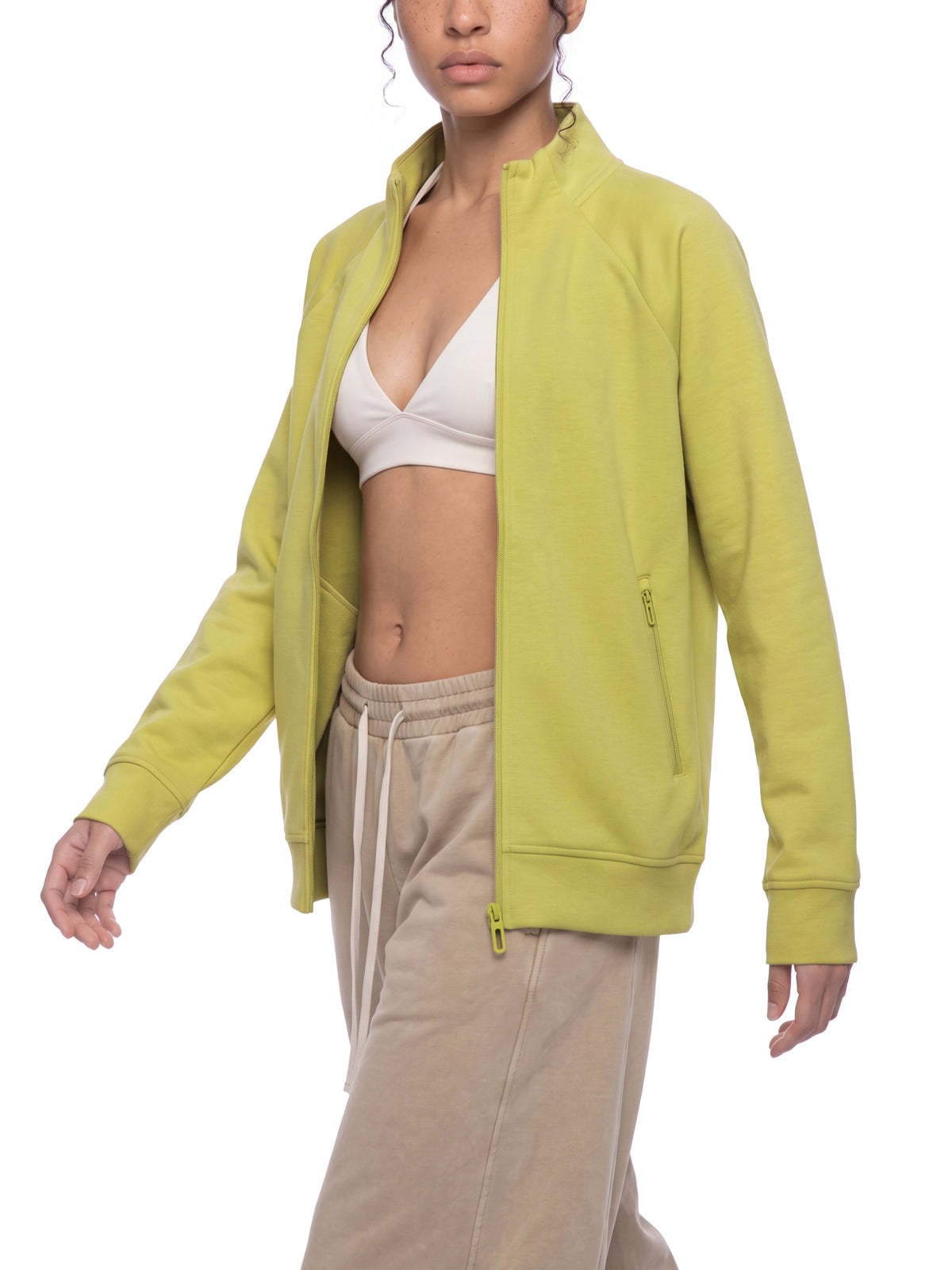 Lime Yellow model women