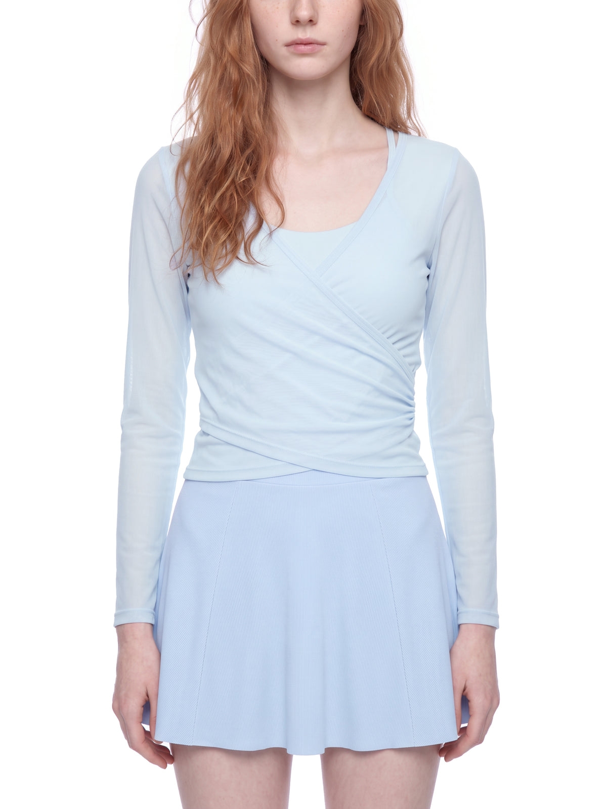 2-Piece Layered Yoga T-Shirt