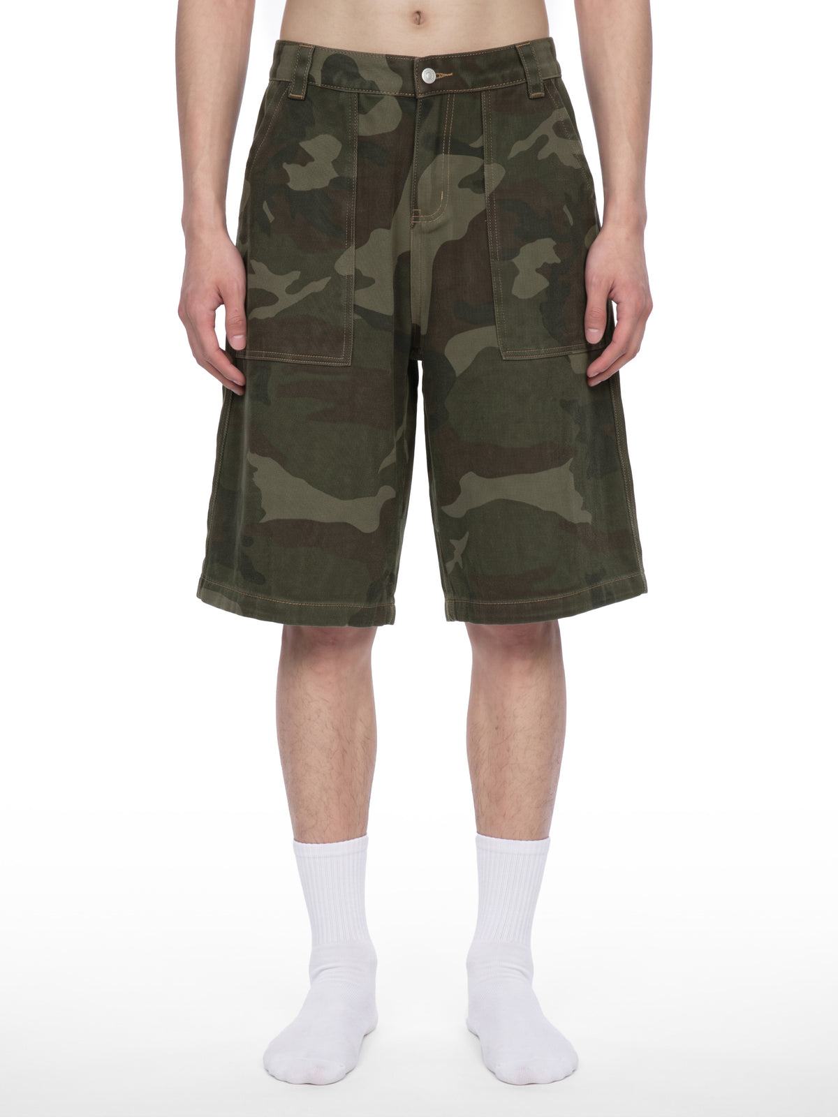 Green Camo model men