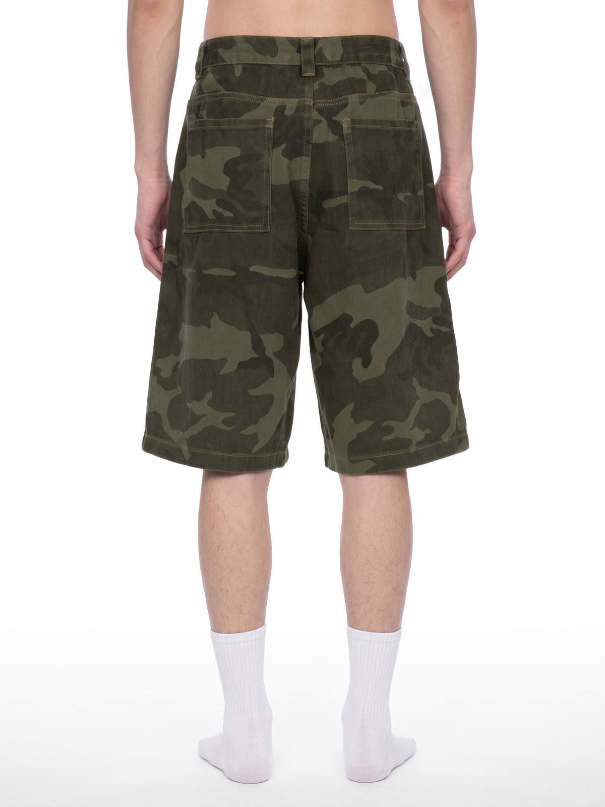 Green Camo model men