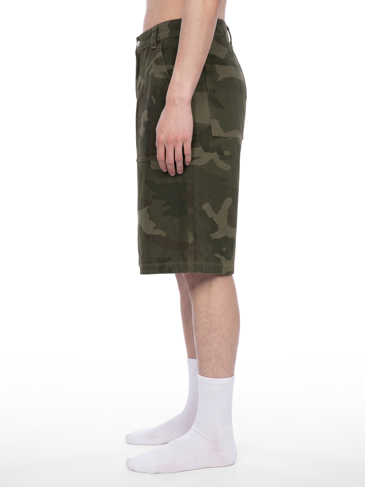 Green Camo model men