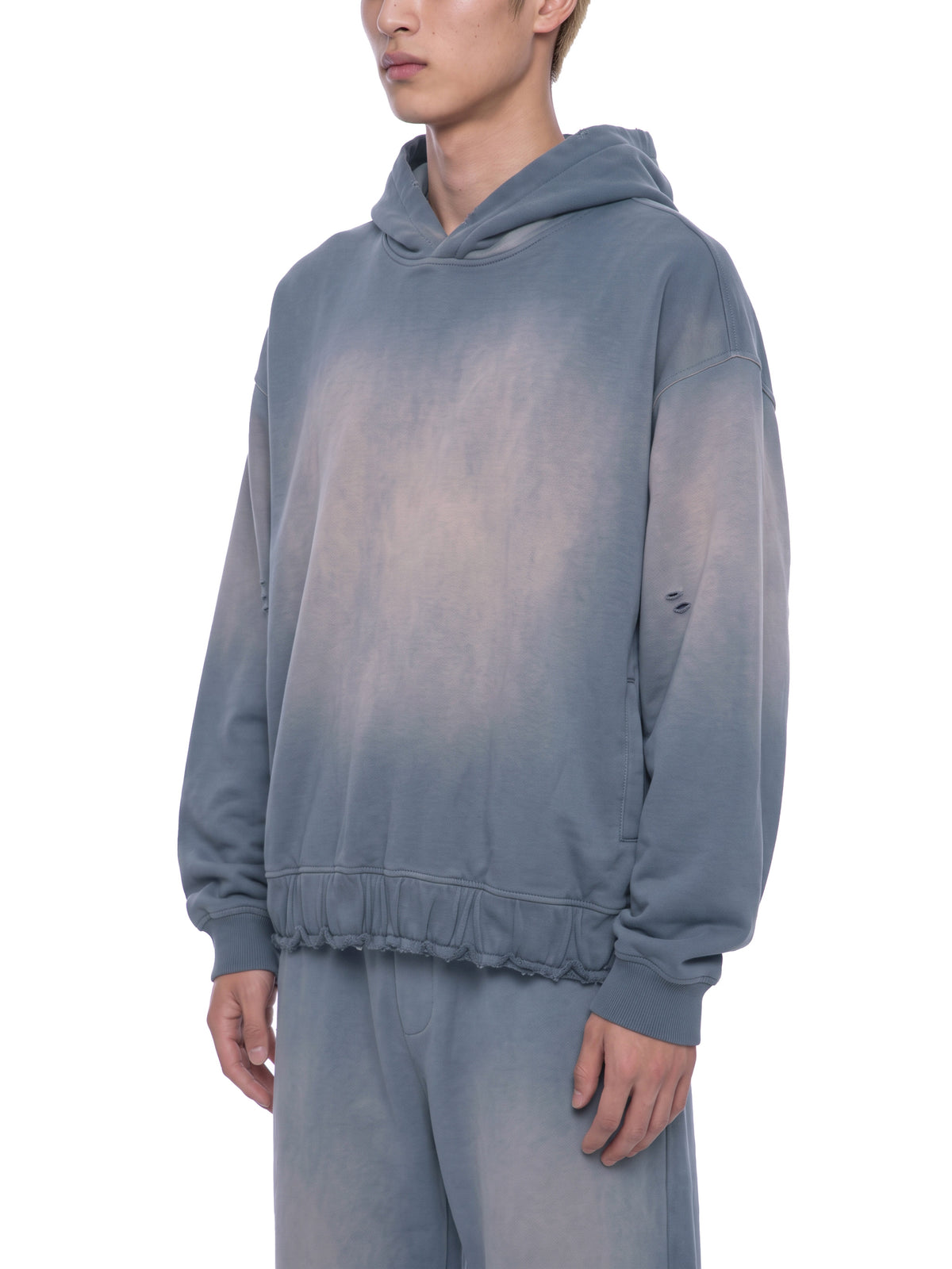 Gray Blue model men