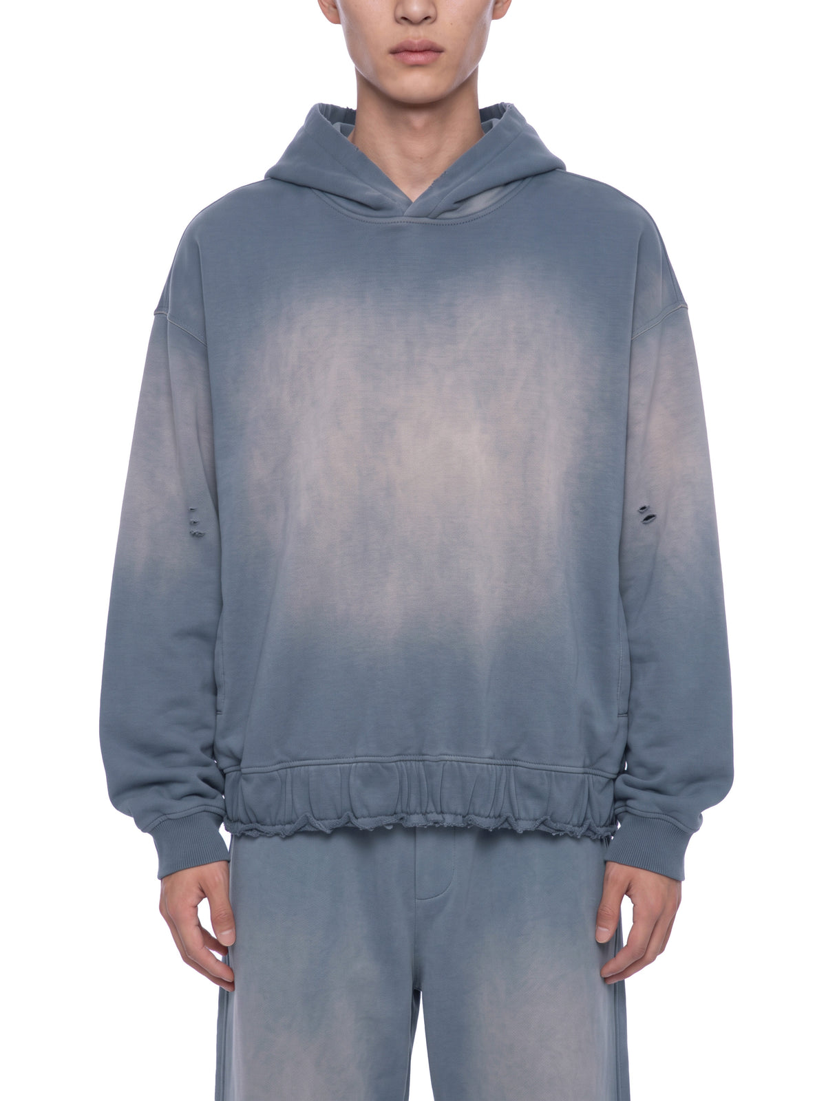 Gray Blue model men