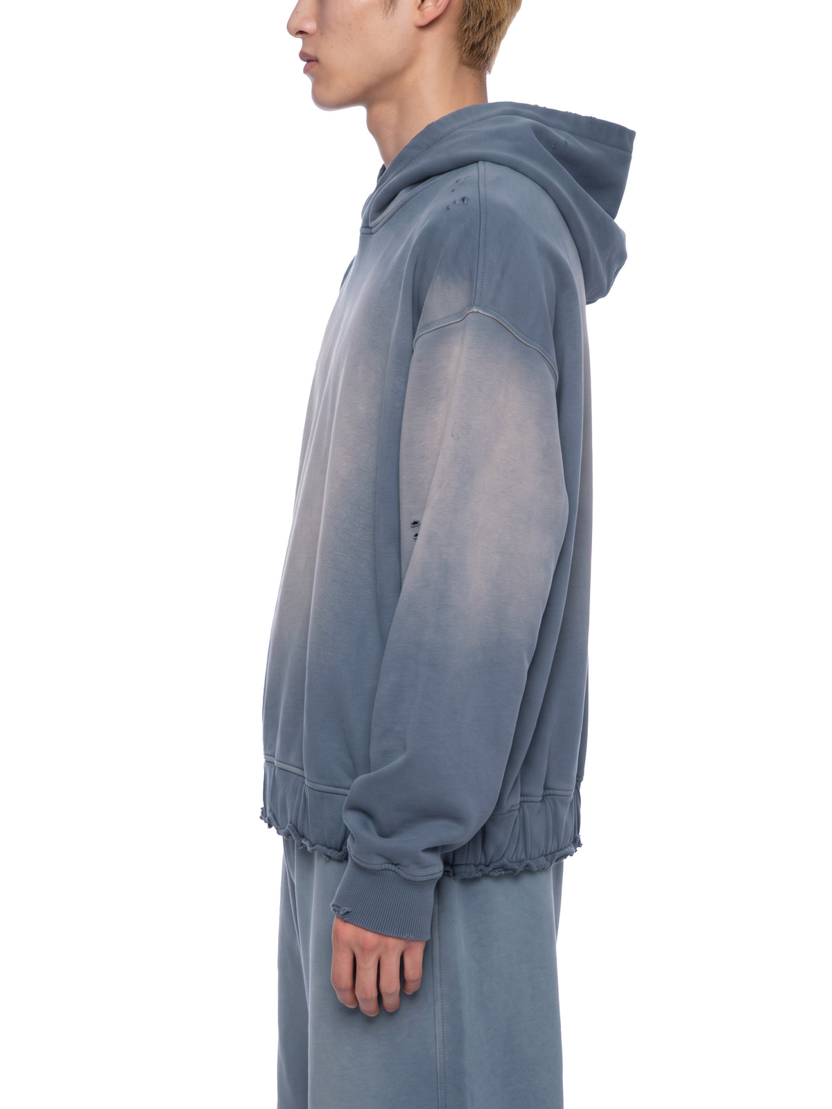Gray Blue model men