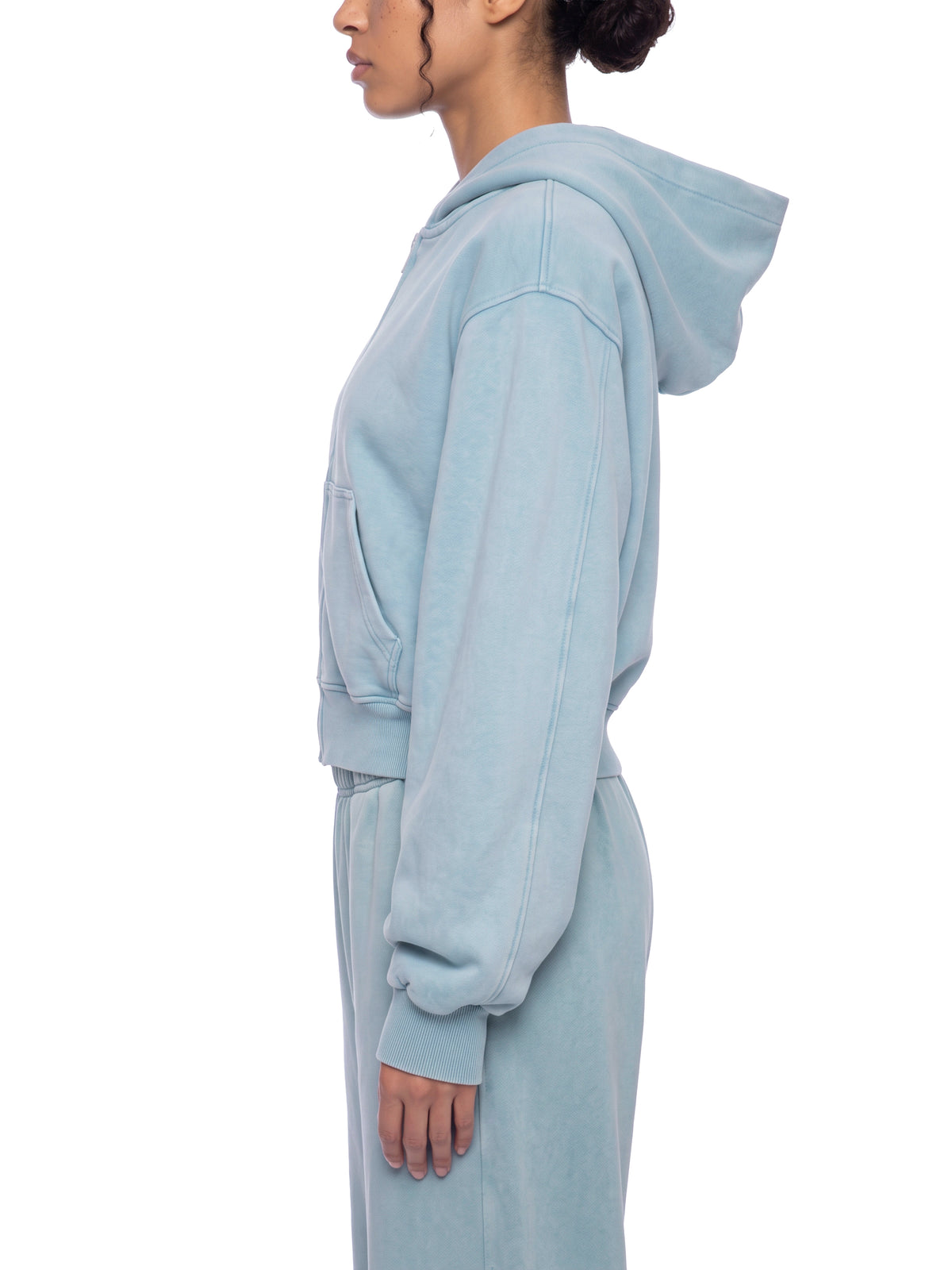 Haze Blue model women