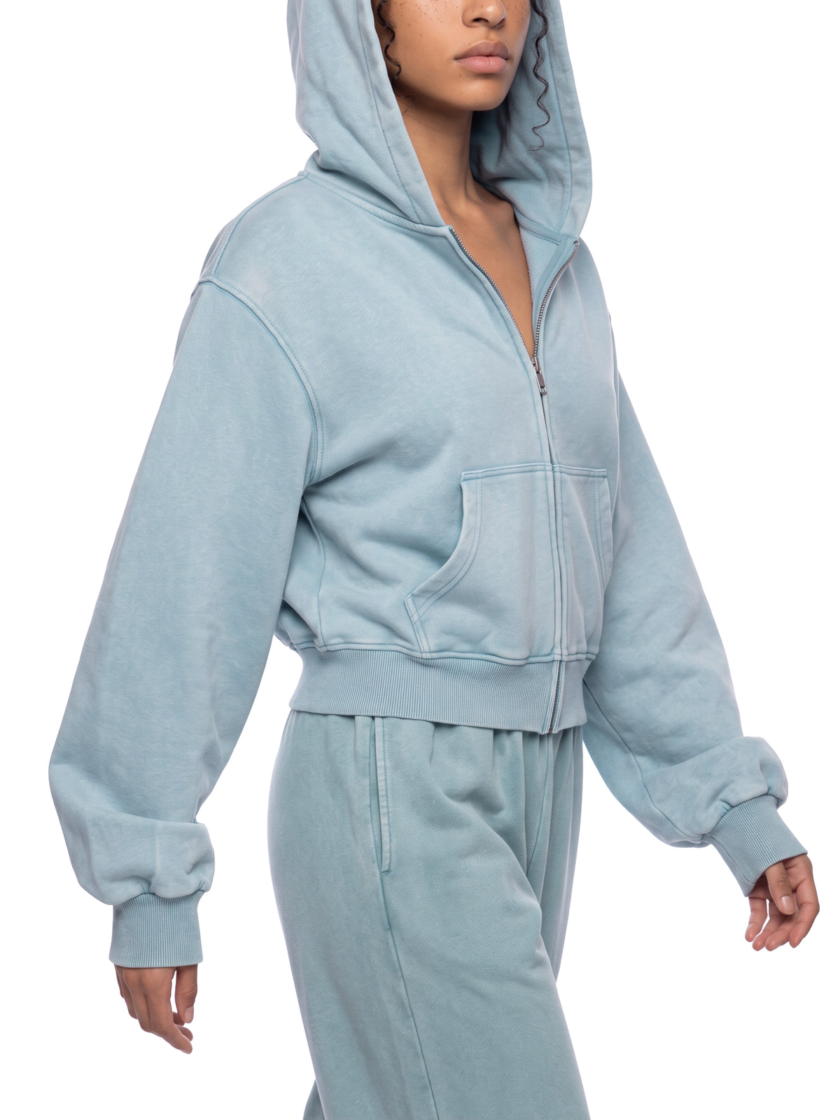 Haze Blue model women