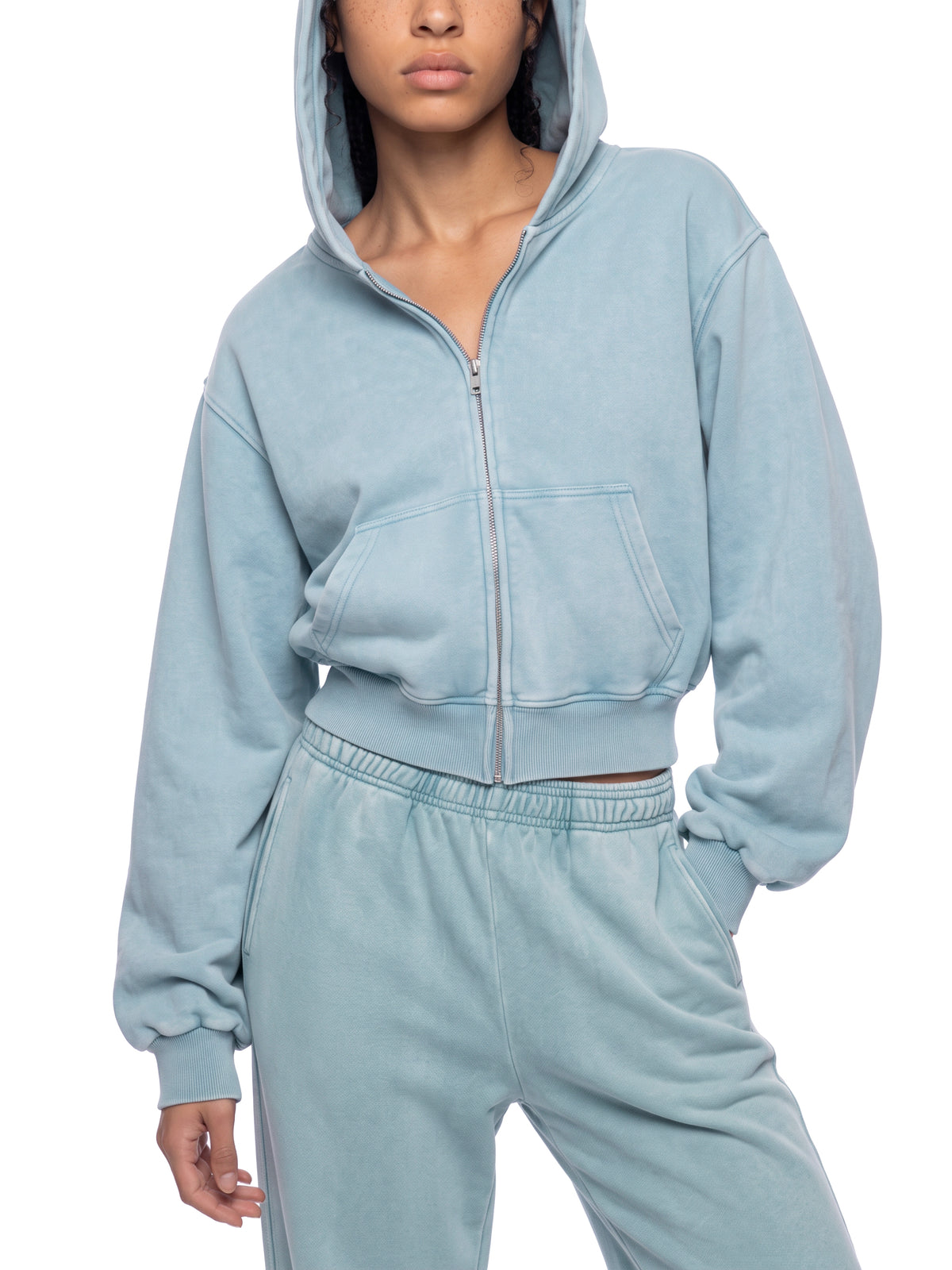Haze Blue model women
