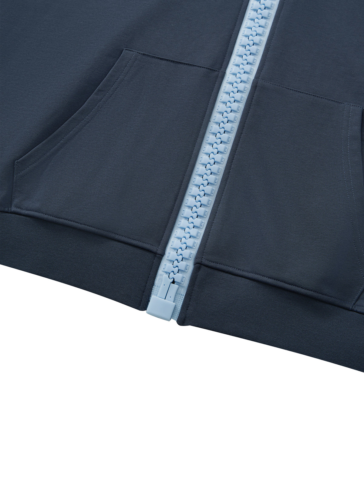 Navy Blue with Sky Blue detail