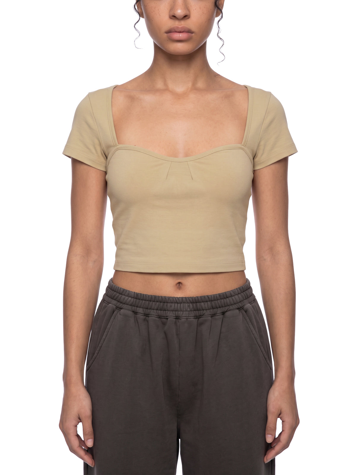Pale Khaki model women