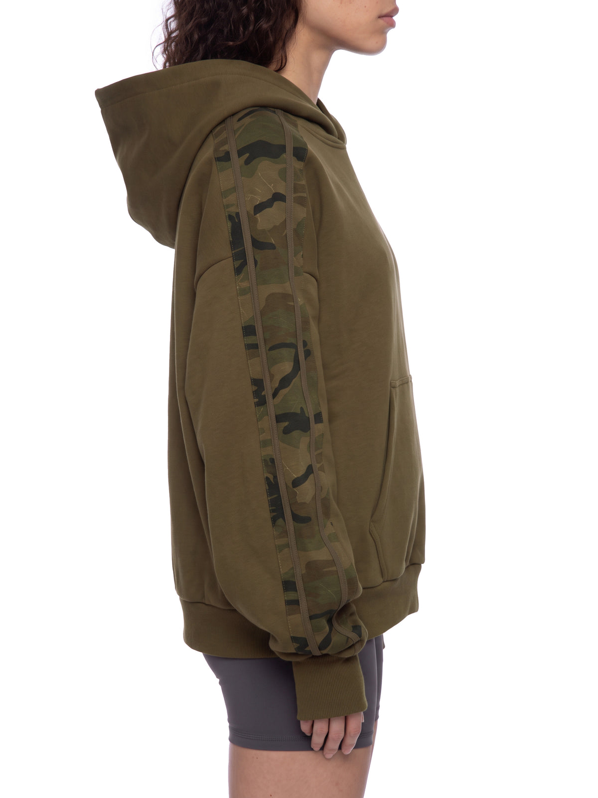 Army Green with Khaki Camo model women