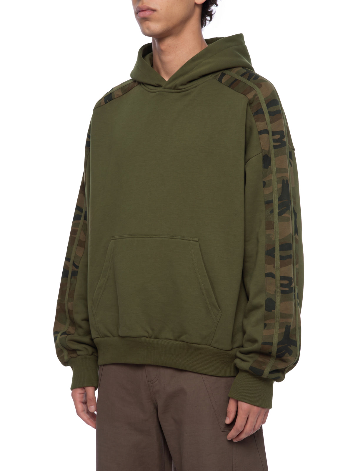 Army Green with Khaki Camo model men