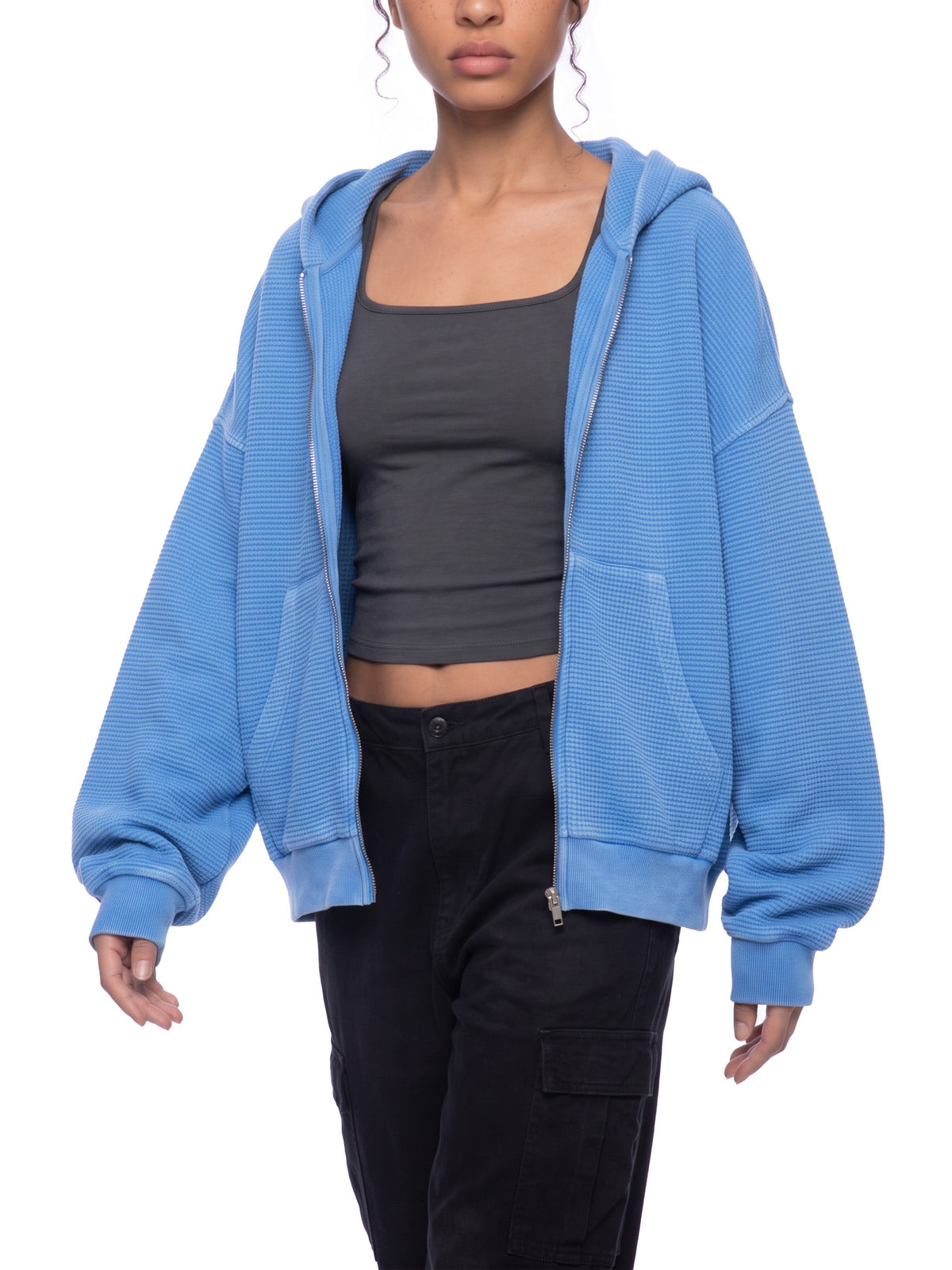 Colourful Blue model women