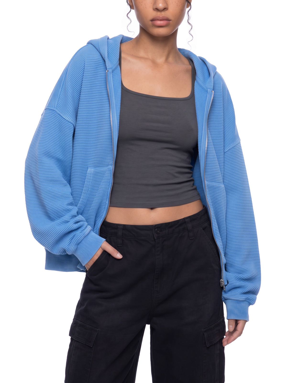 Colourful Blue model women