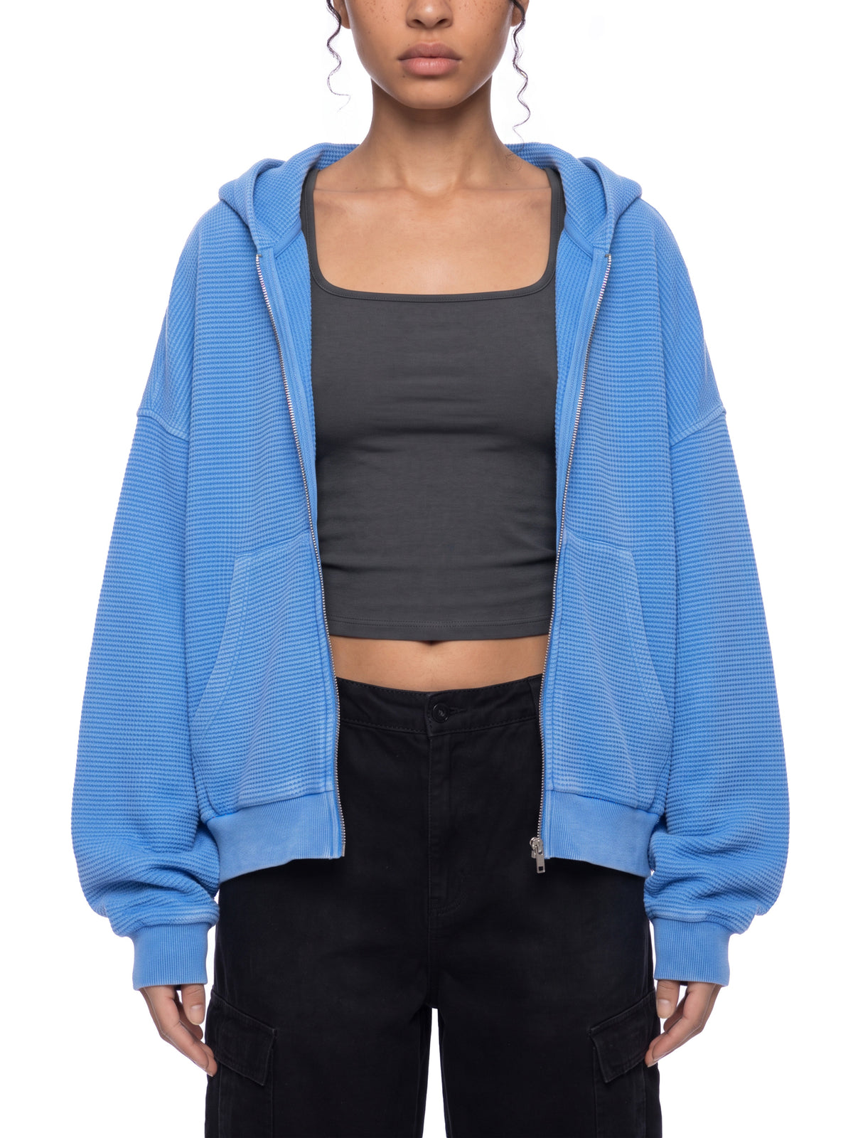 Colourful Blue model women