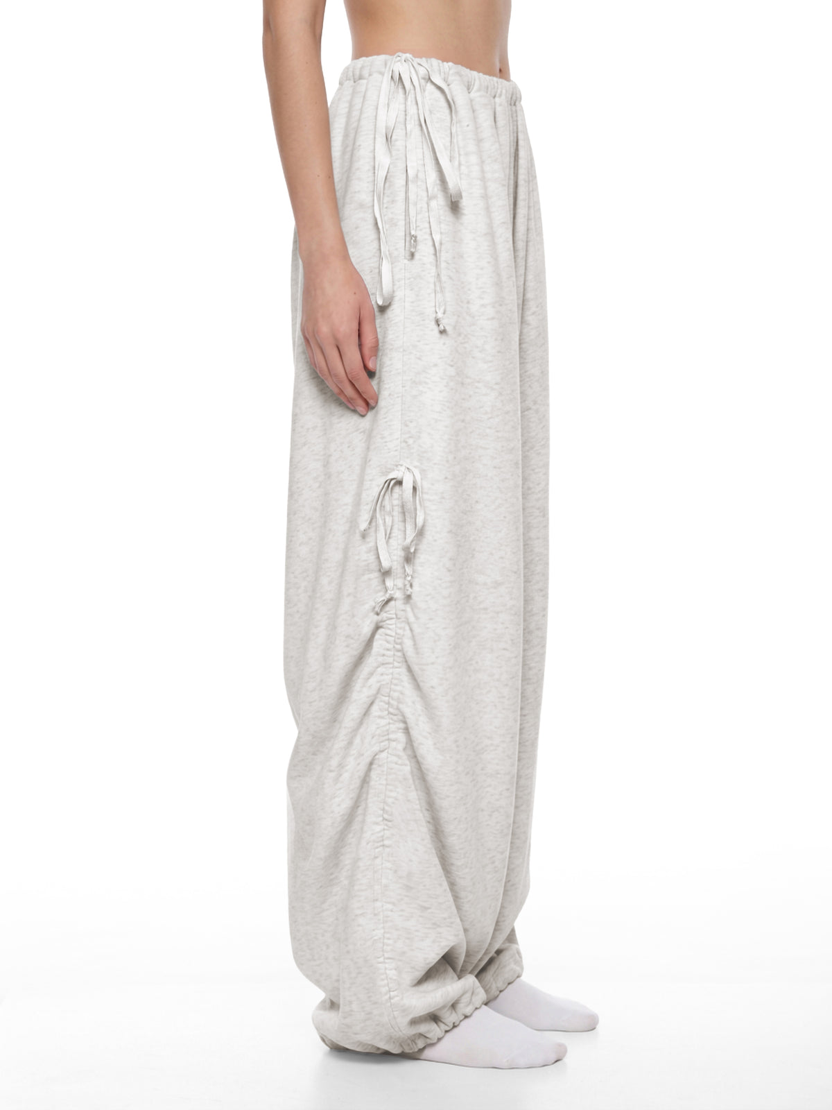 Drawstring Wide Leg Sweatpants