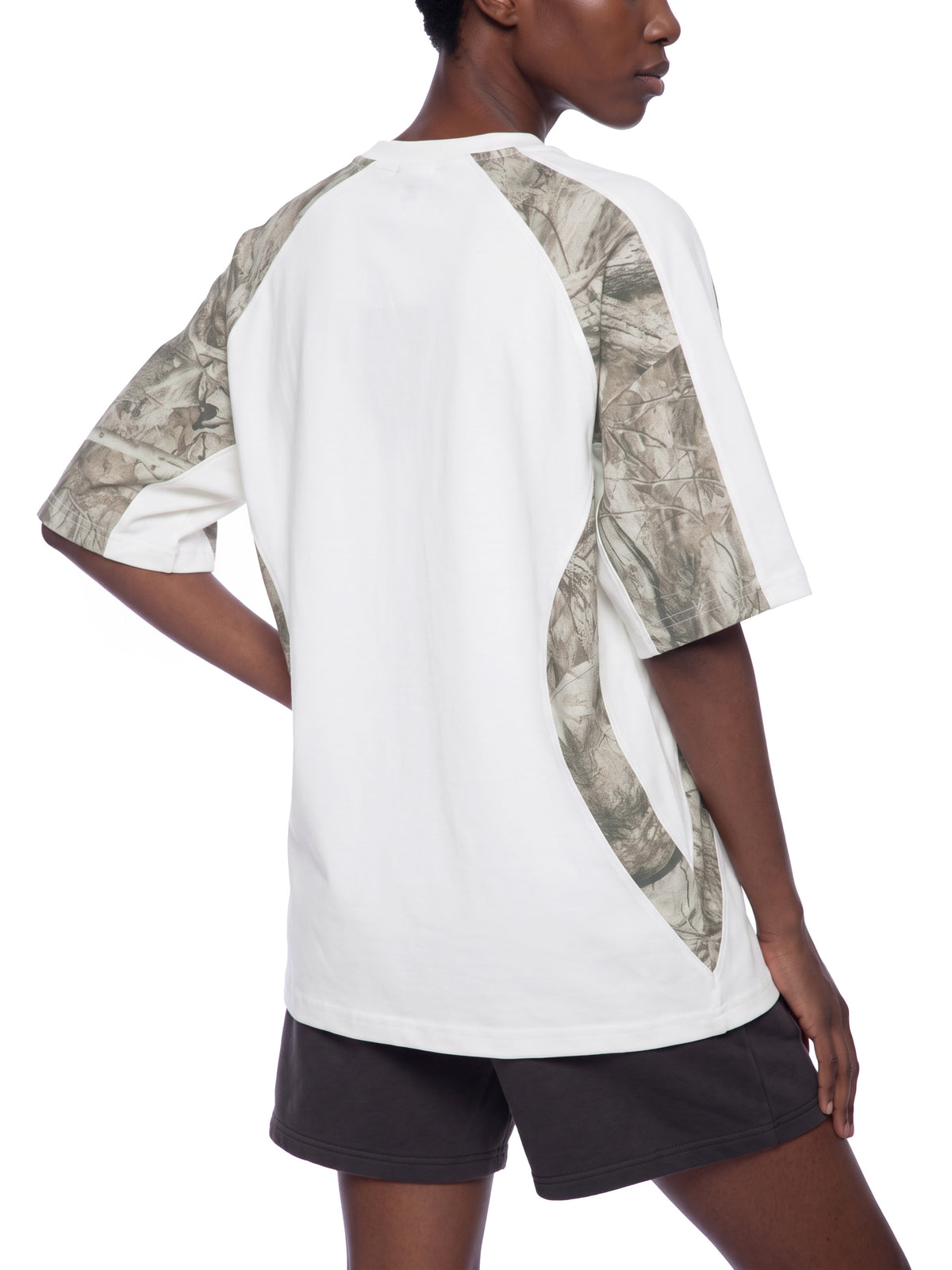White with Tree Camo model women