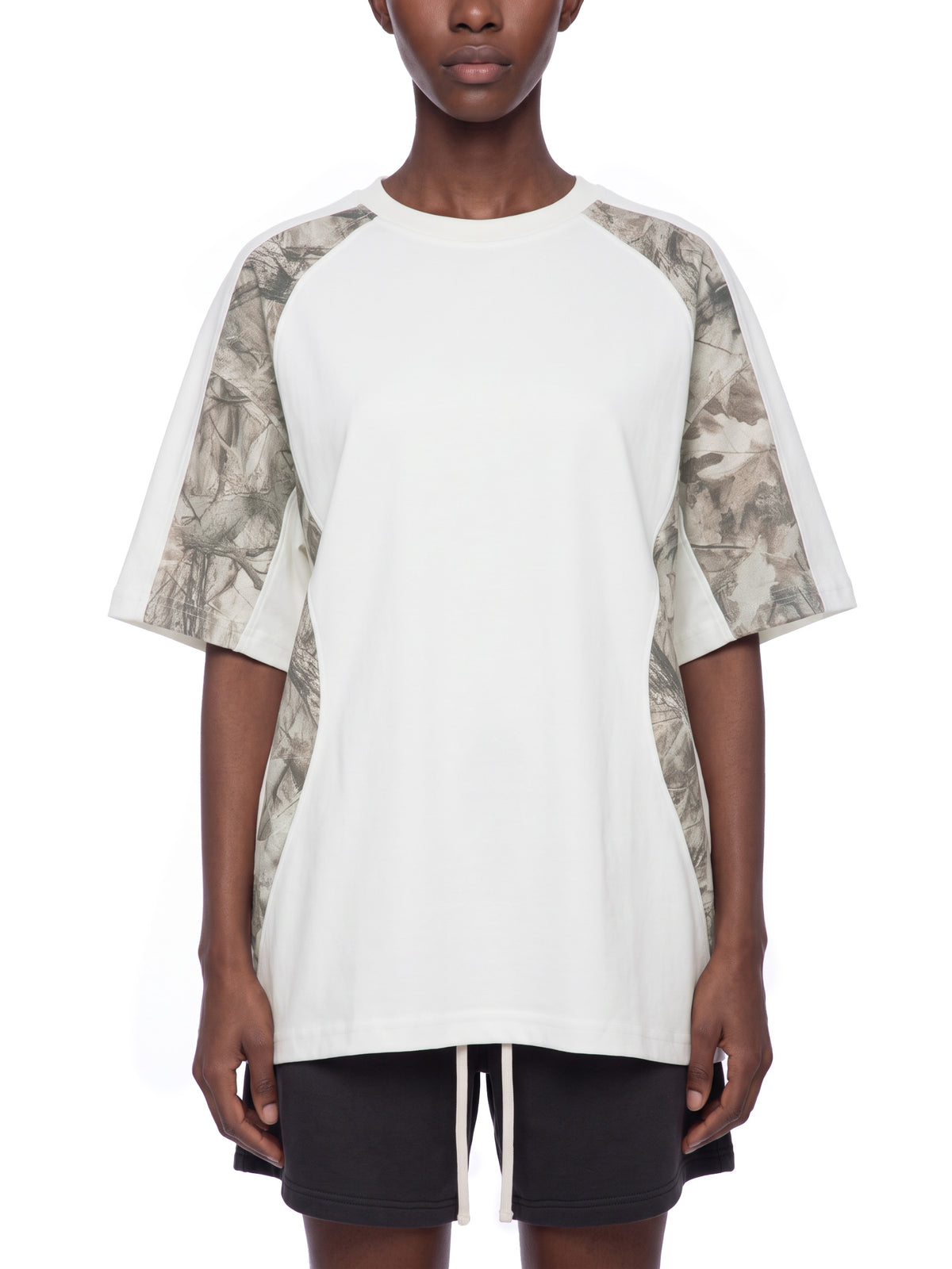 White with Tree Camo model women
