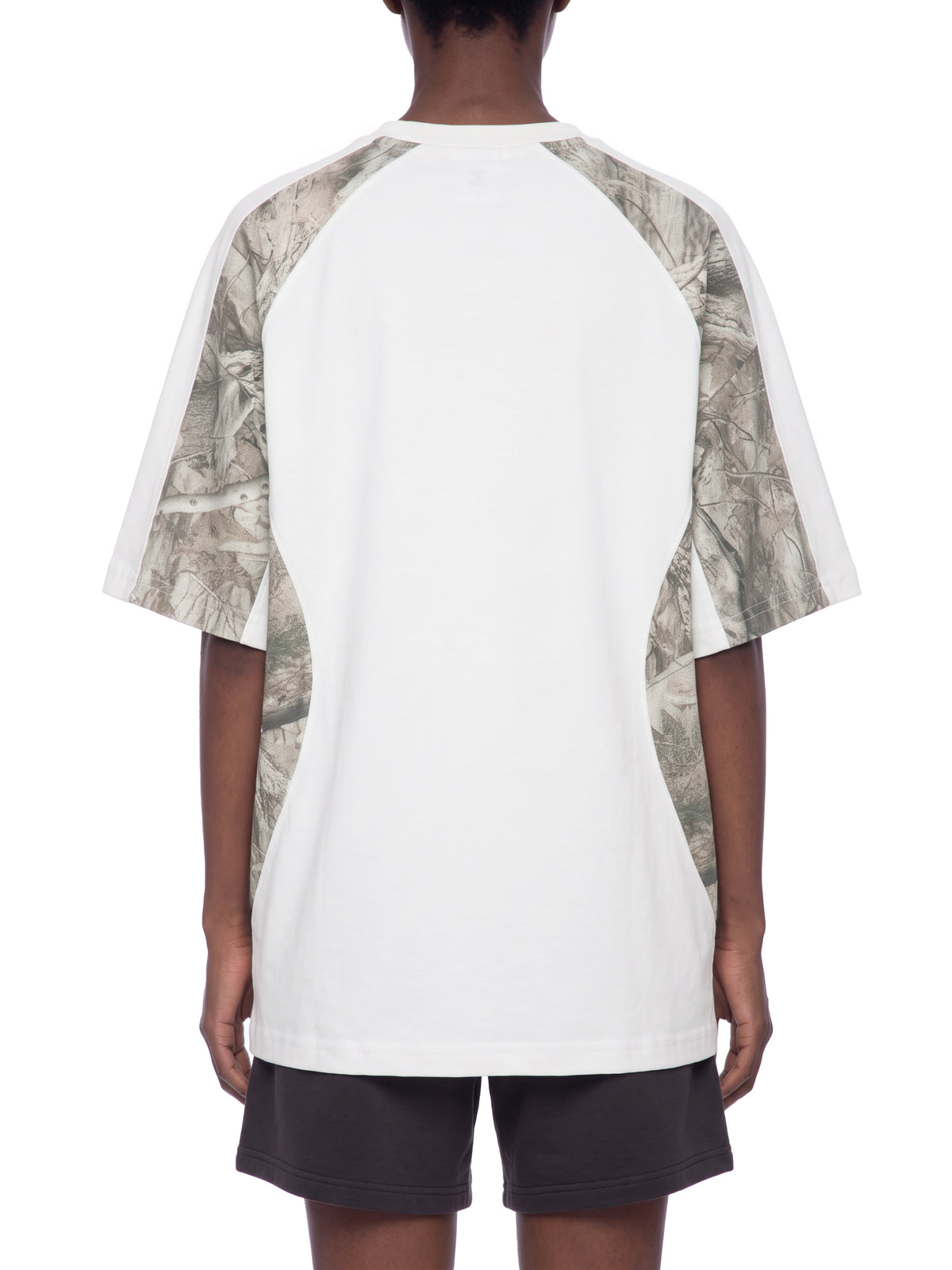 White with Tree Camo model women
