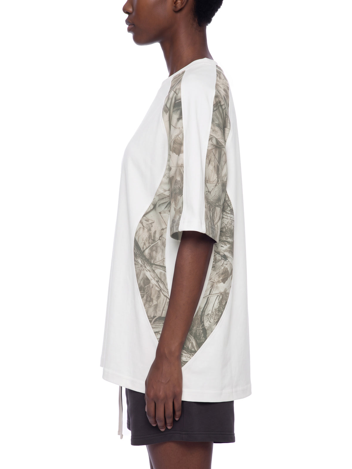 White with Tree Camo model women