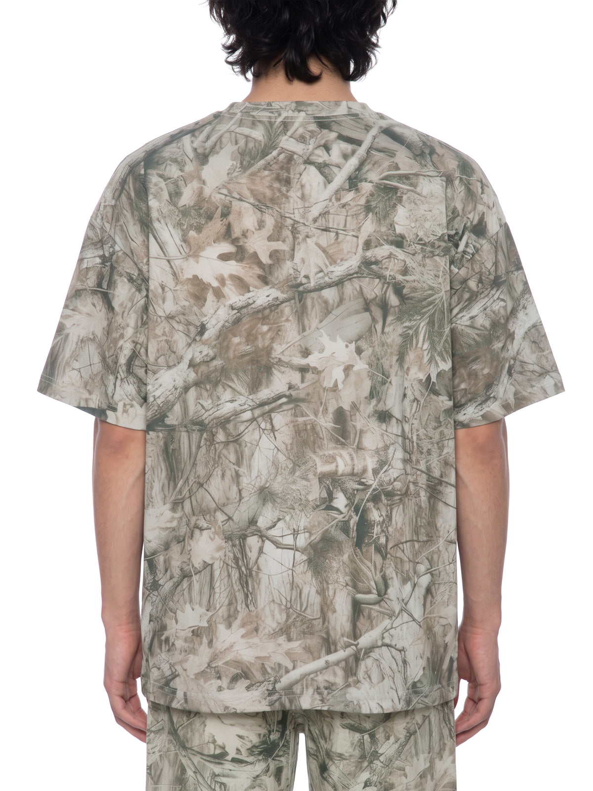 Tree Camo Gray Apricot model men