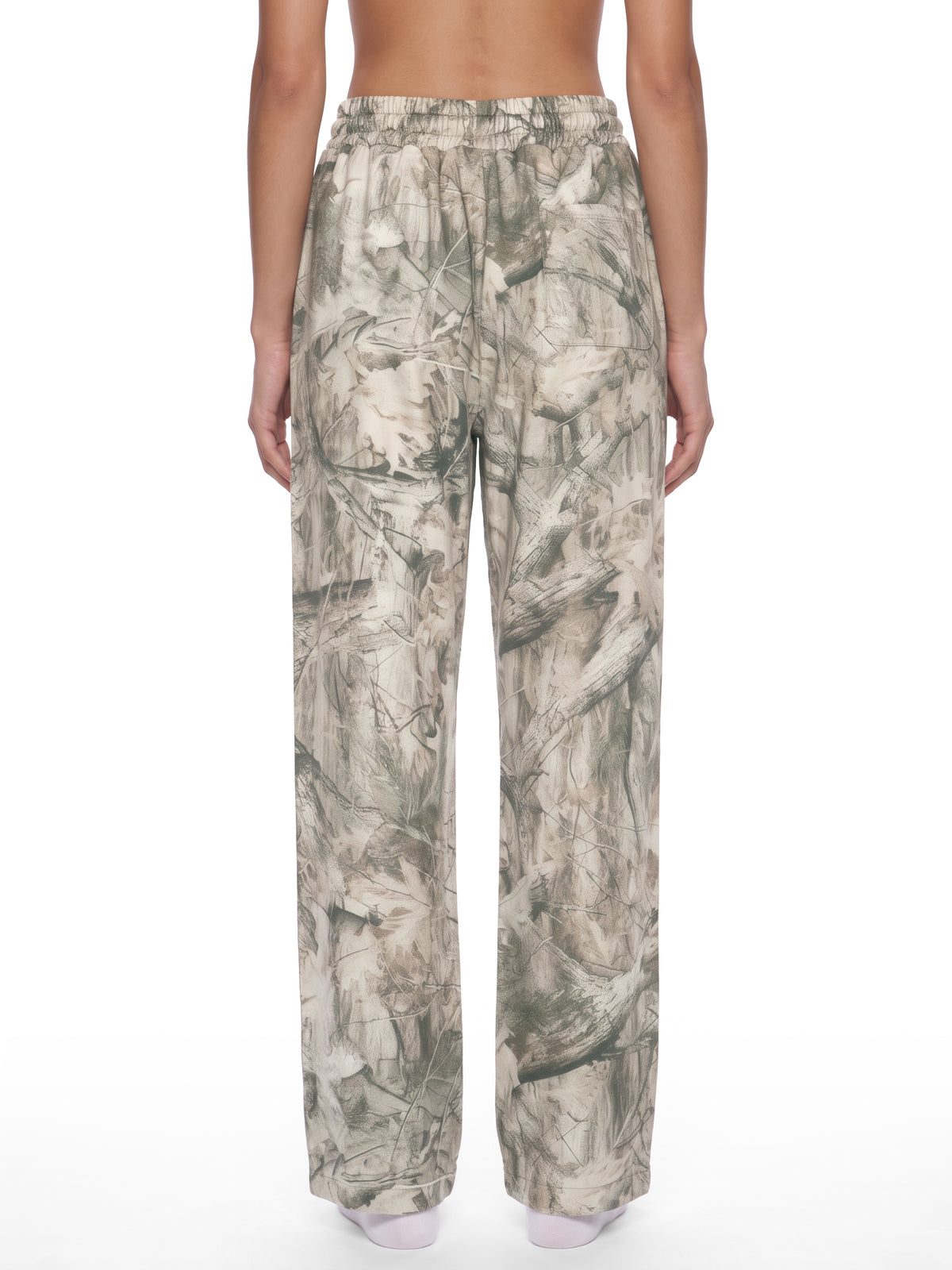 Tree Camo Gray Apricot model women