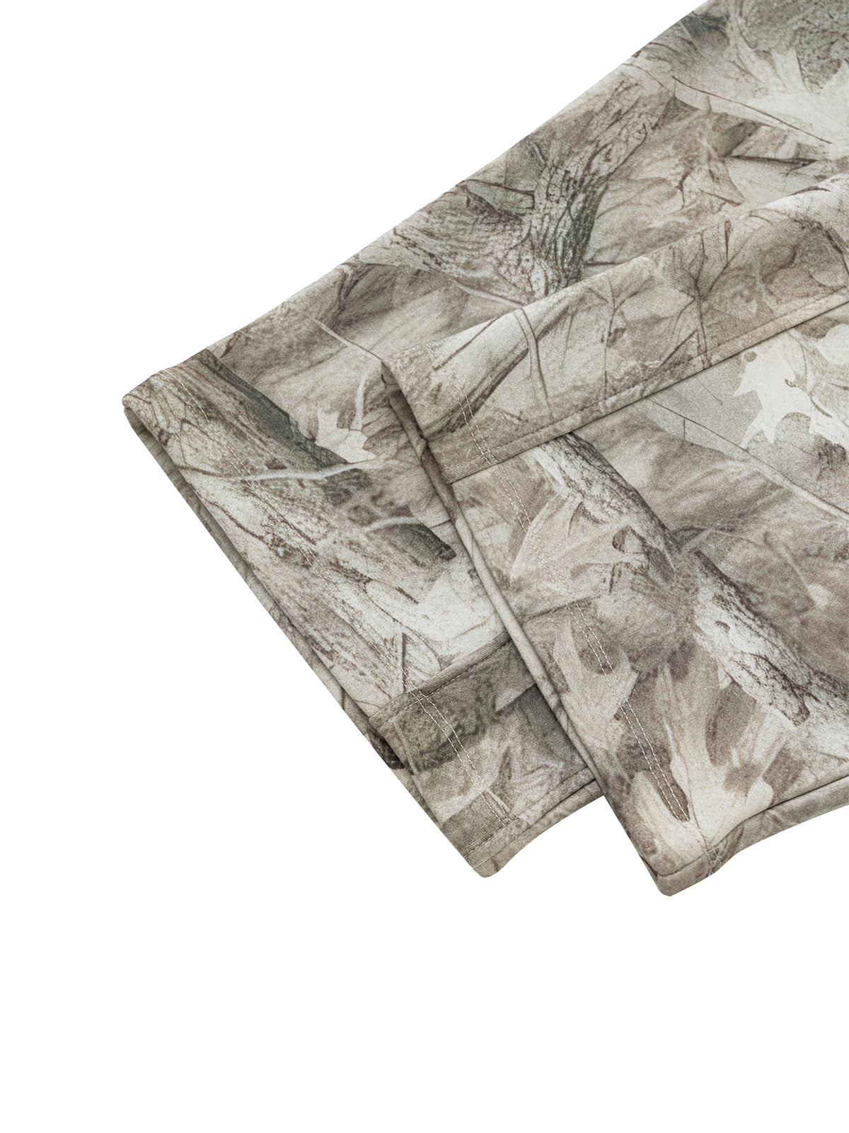 Tree Camo Gray Apricot detail