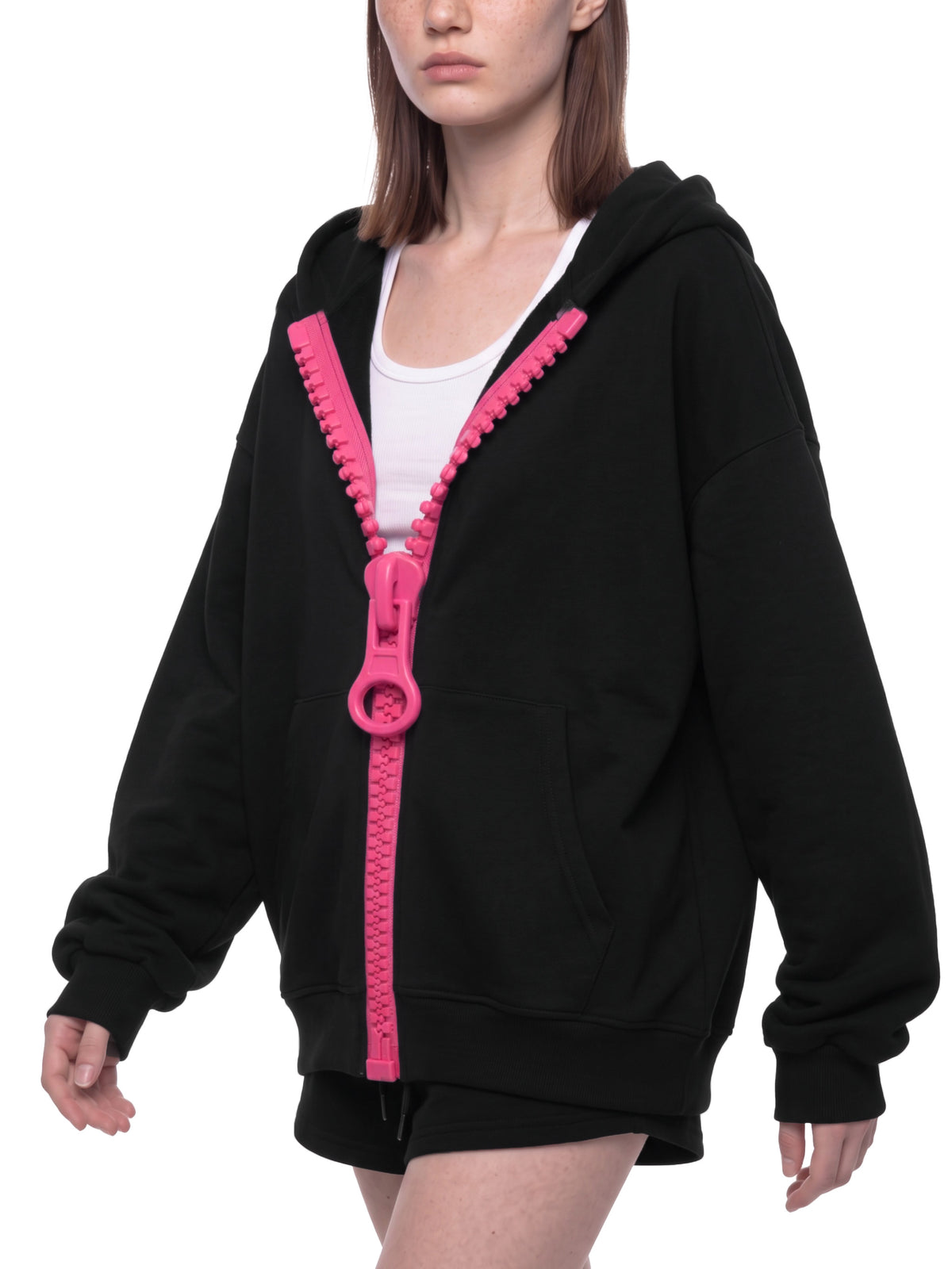 Black with Rose Red model women