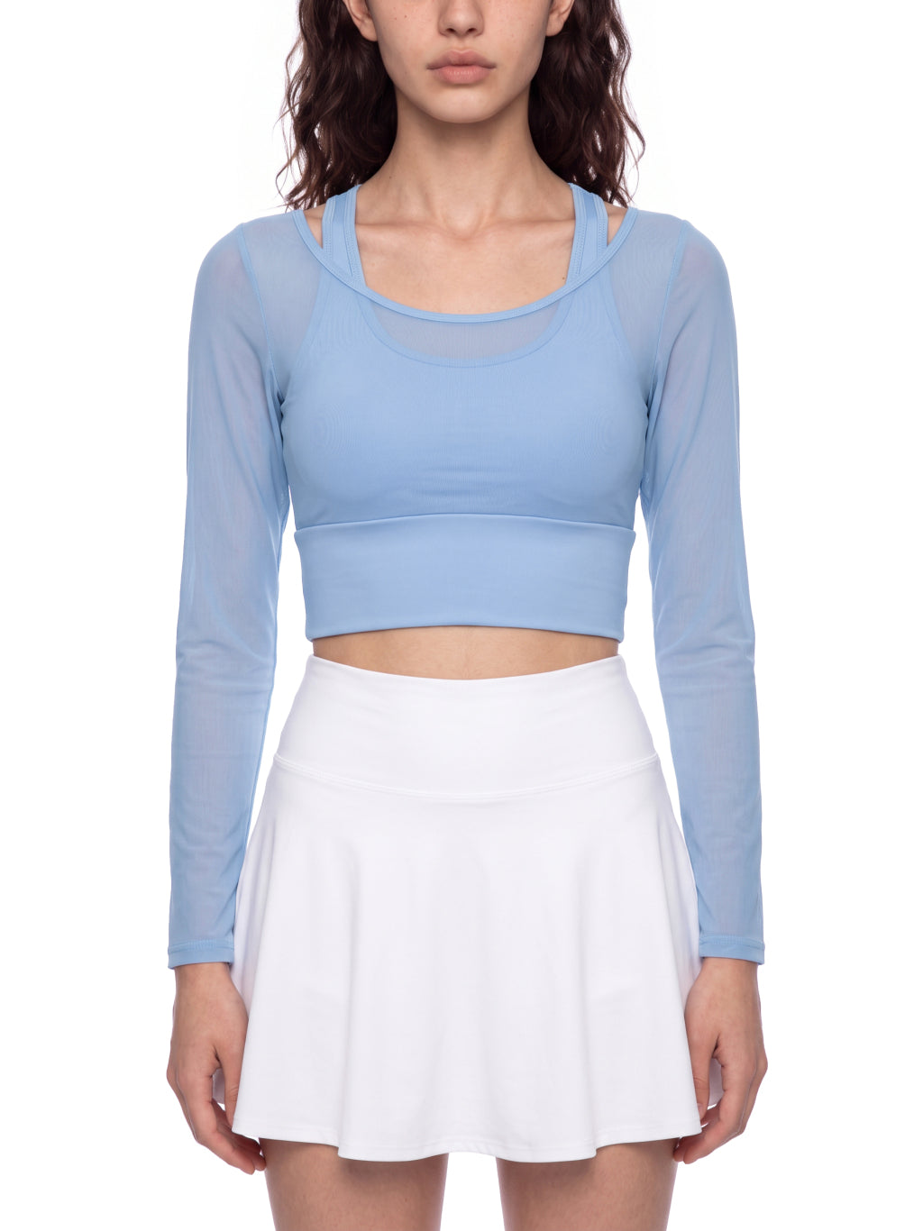 Haze Blue model women