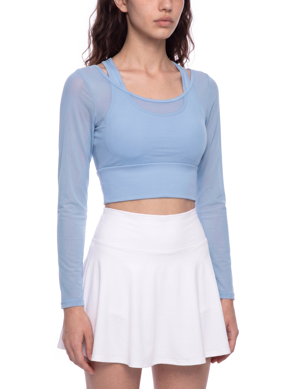 Haze Blue model women