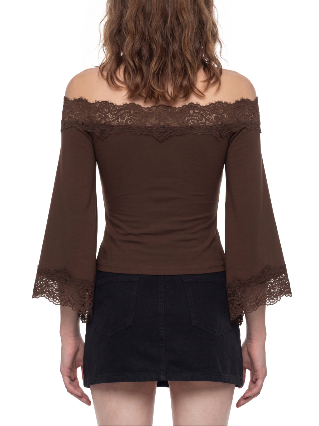 Dark Brown model women