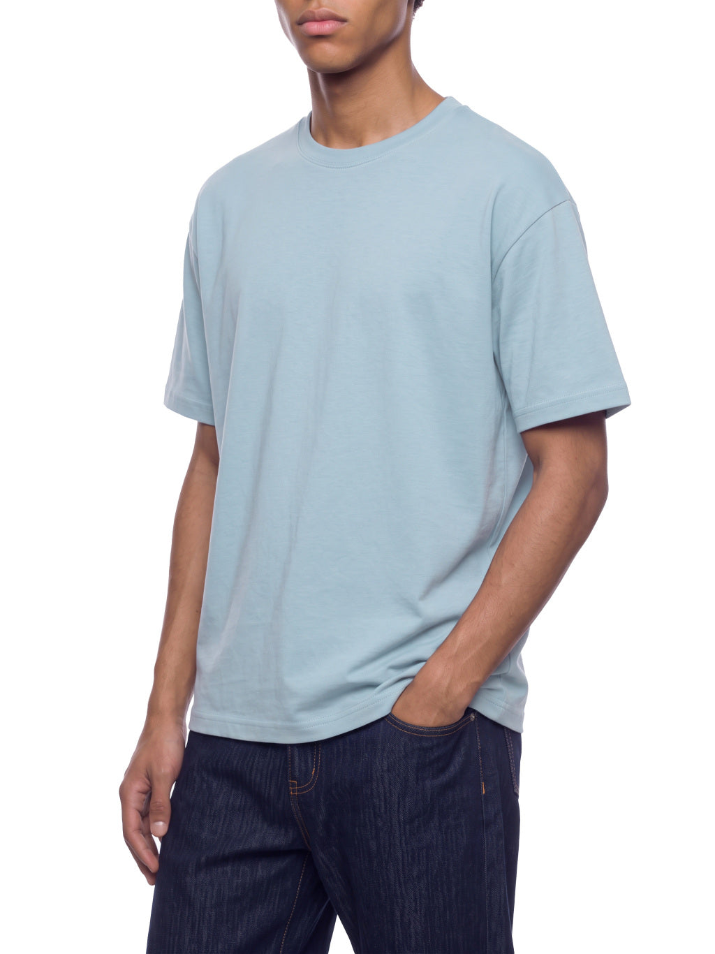 Gray Blue model men
