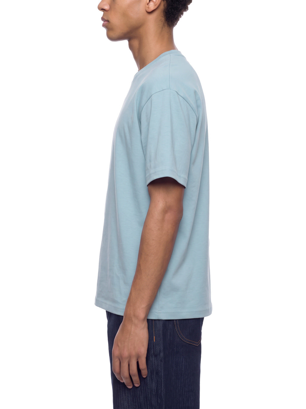 Gray Blue model men