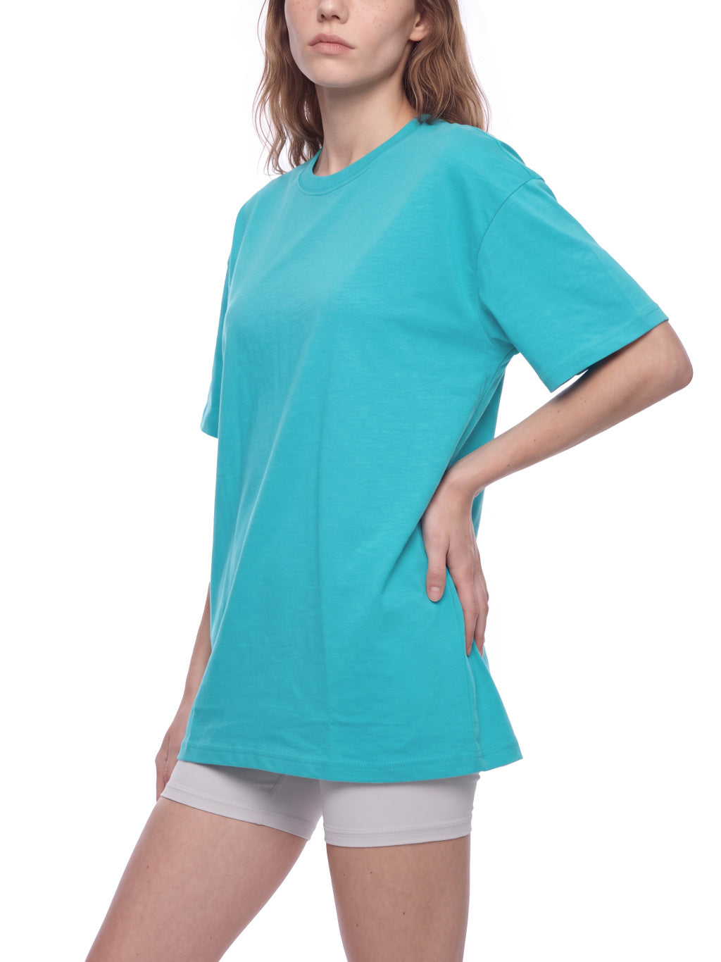 Peacock Blue model women