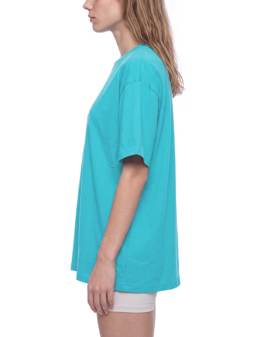 Peacock Blue model women