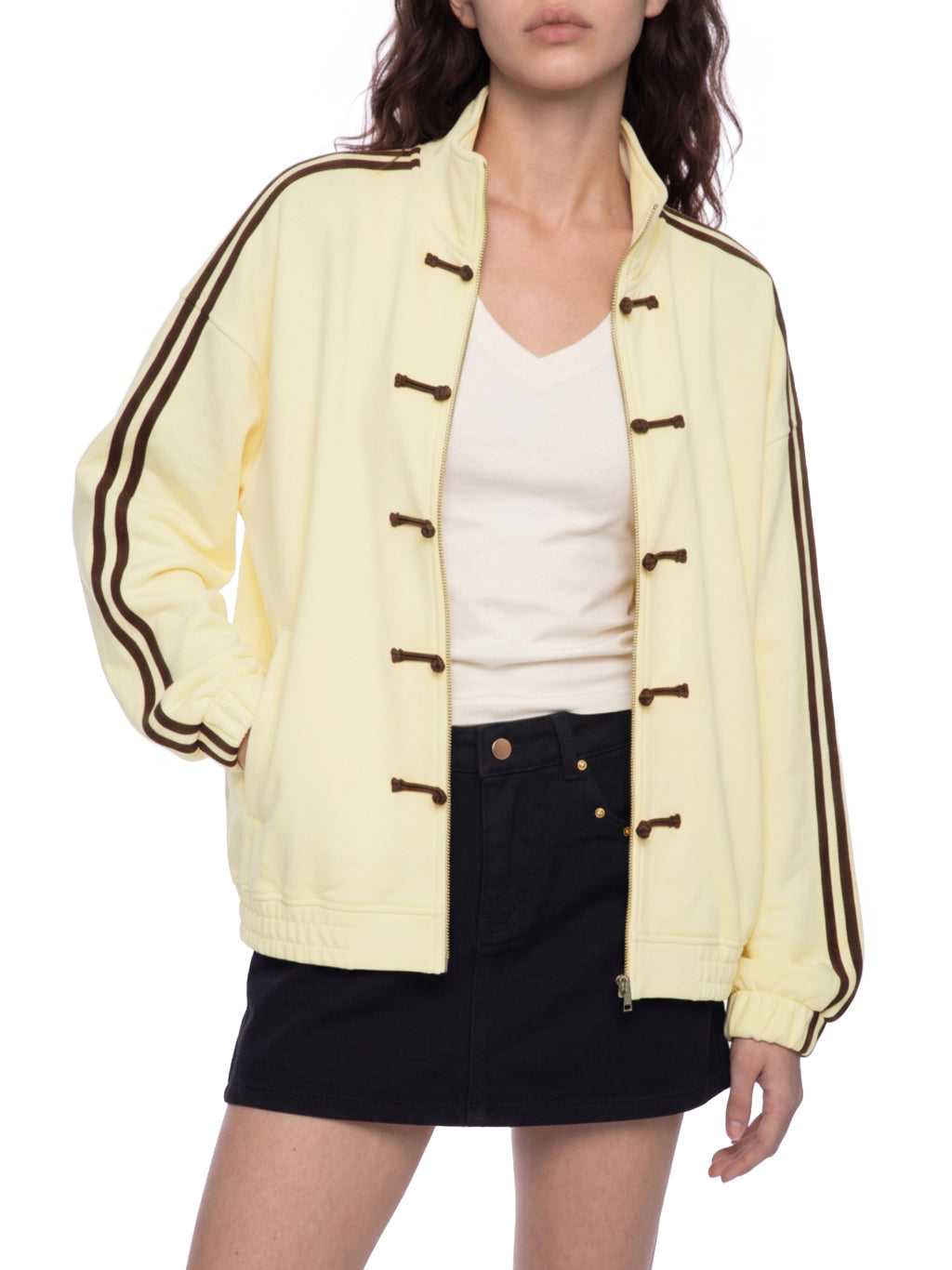 Light Apricot model women