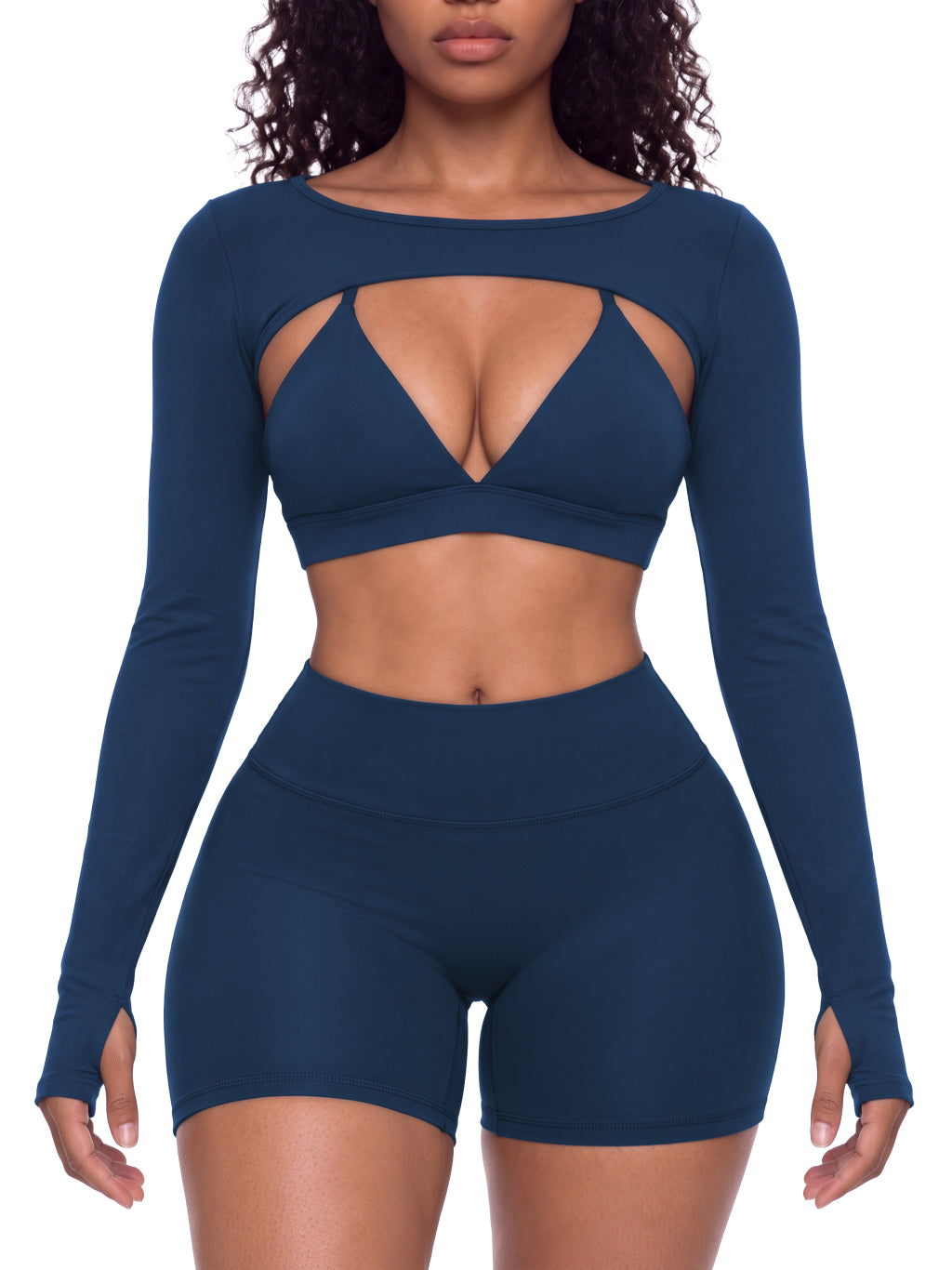 Navy Blue model women