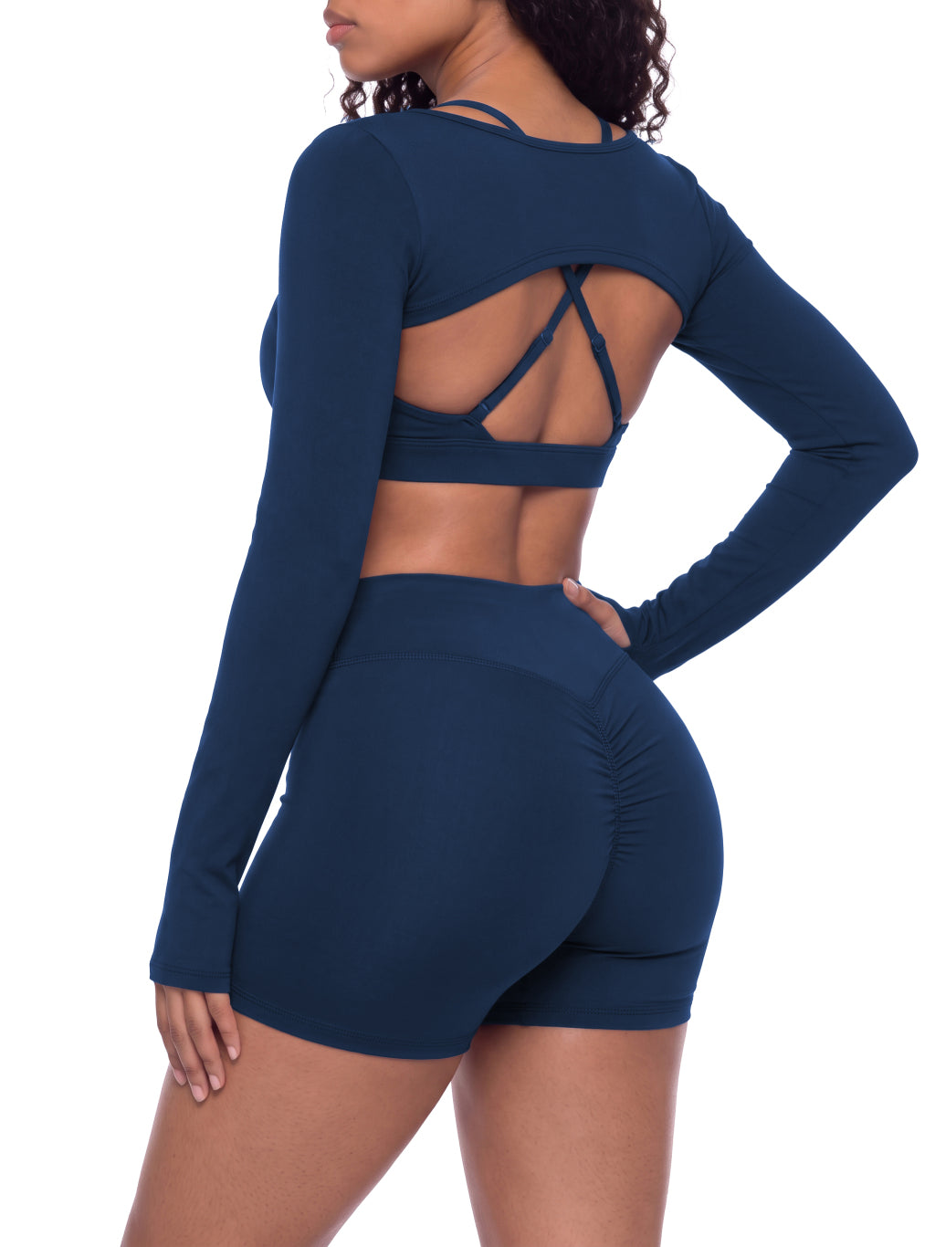 Navy Blue model women