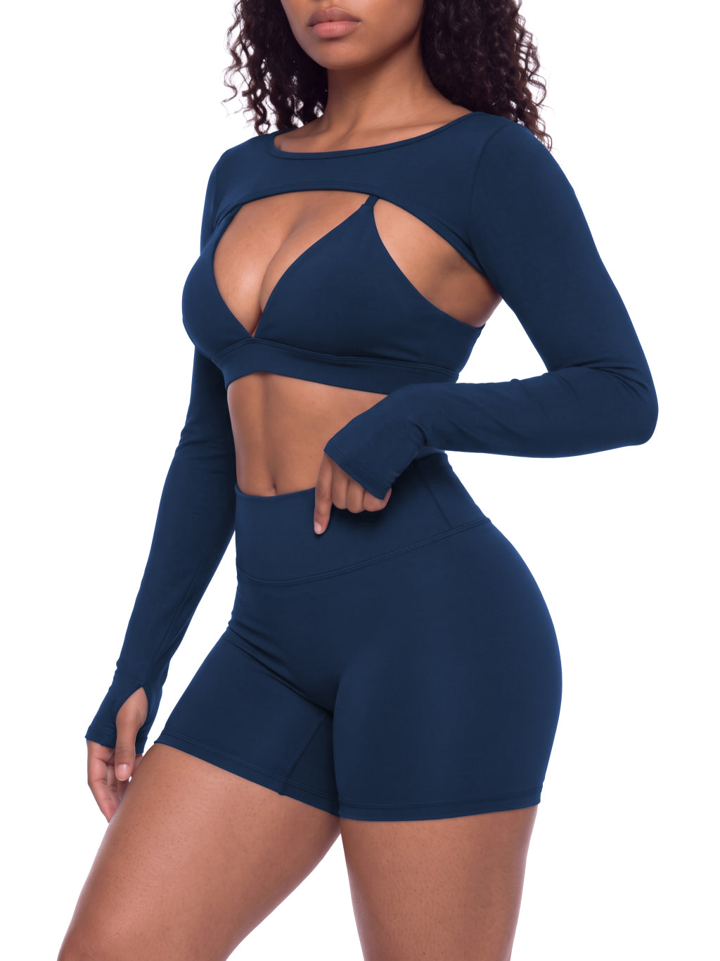Navy Blue model women