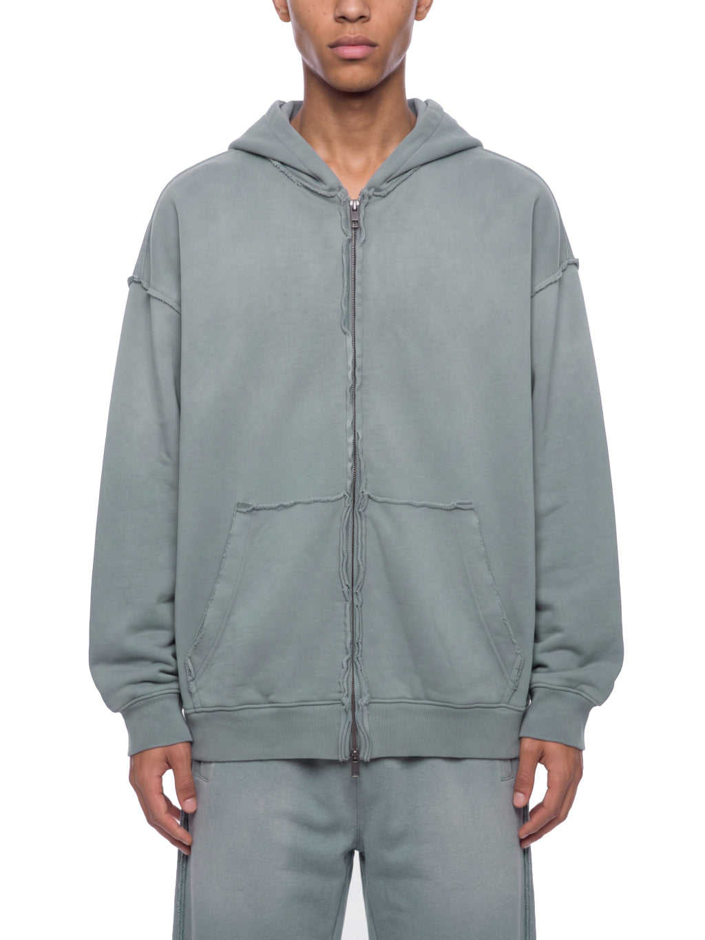 Gray Blue model men