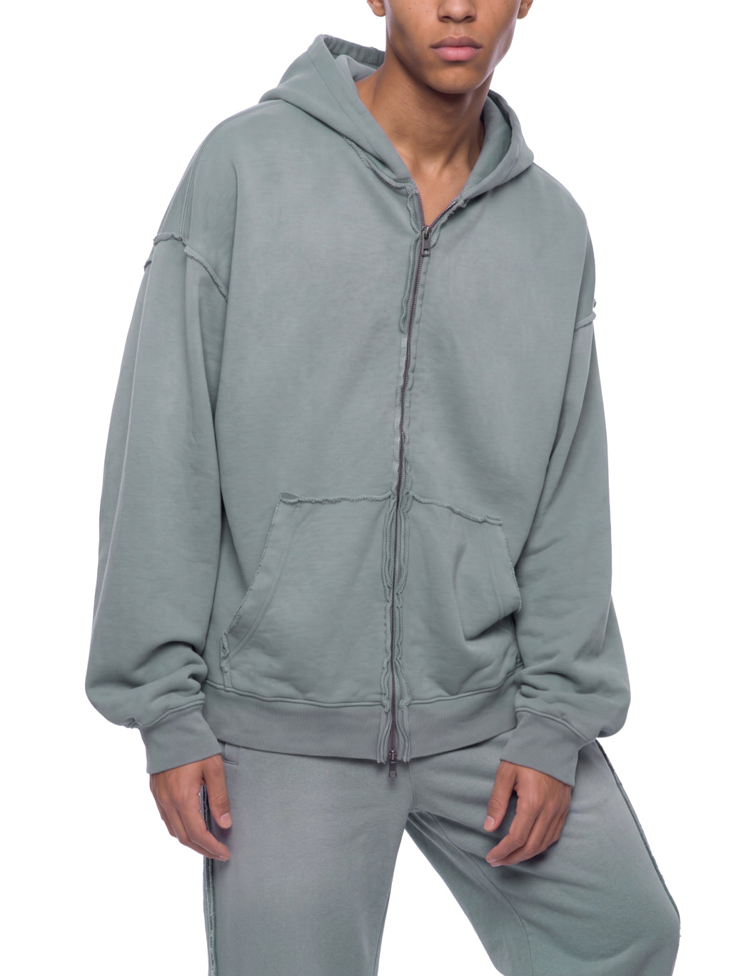 Gray Blue model men