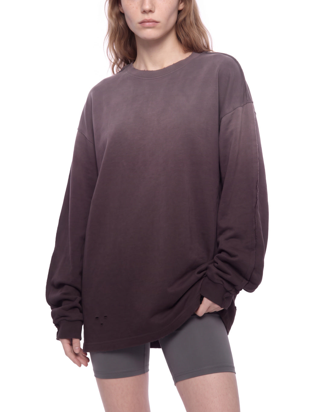 Plum Purple model women